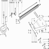 Vue éclatée Metabo SLIDING CARRIAGE SECANTA-UK333 0910053205 10 - page 1