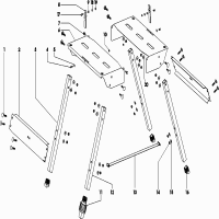 Vue éclatée Metabo STAND, FOLDABLE 31883000 - page 1