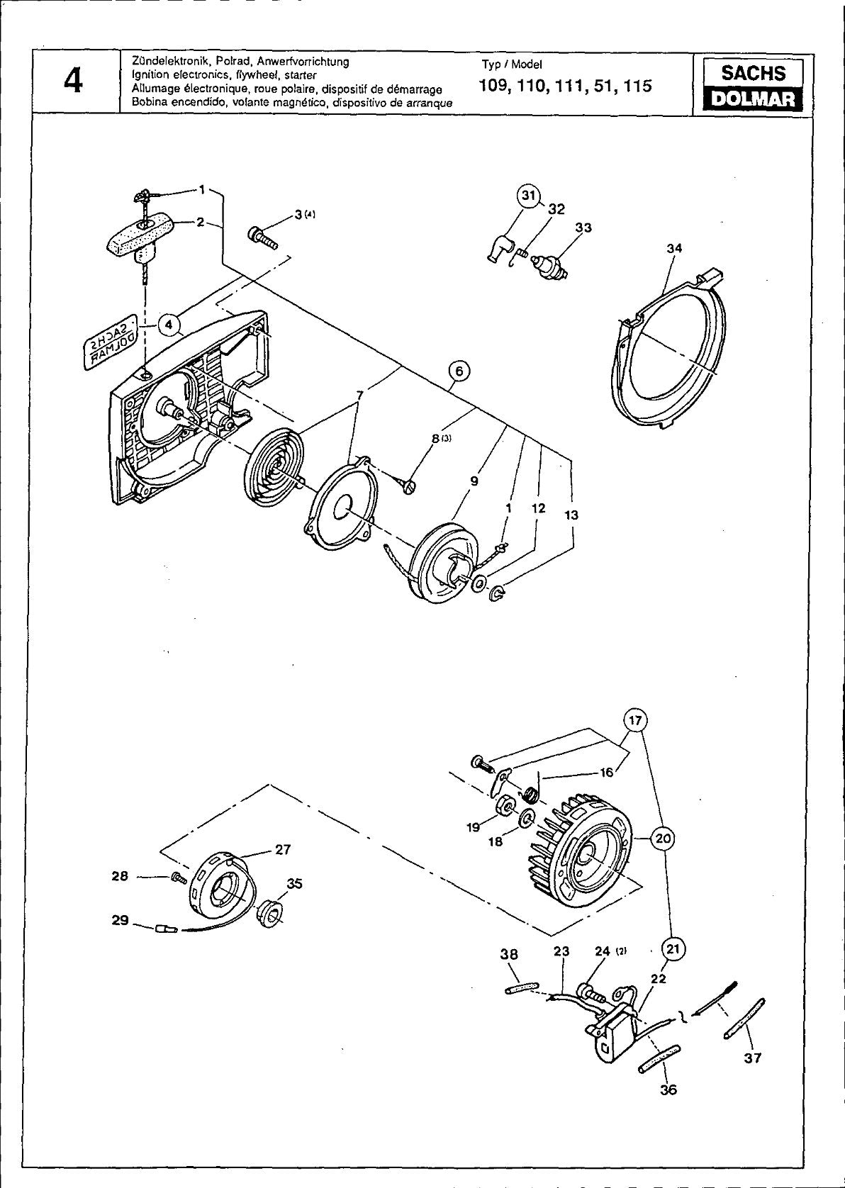 Vue éclatée Makita 110 - page 8