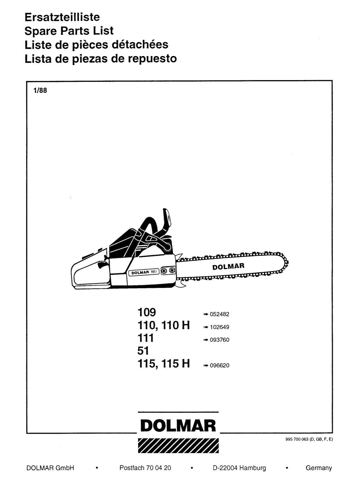 Vue éclatée Makita 111 - page 1