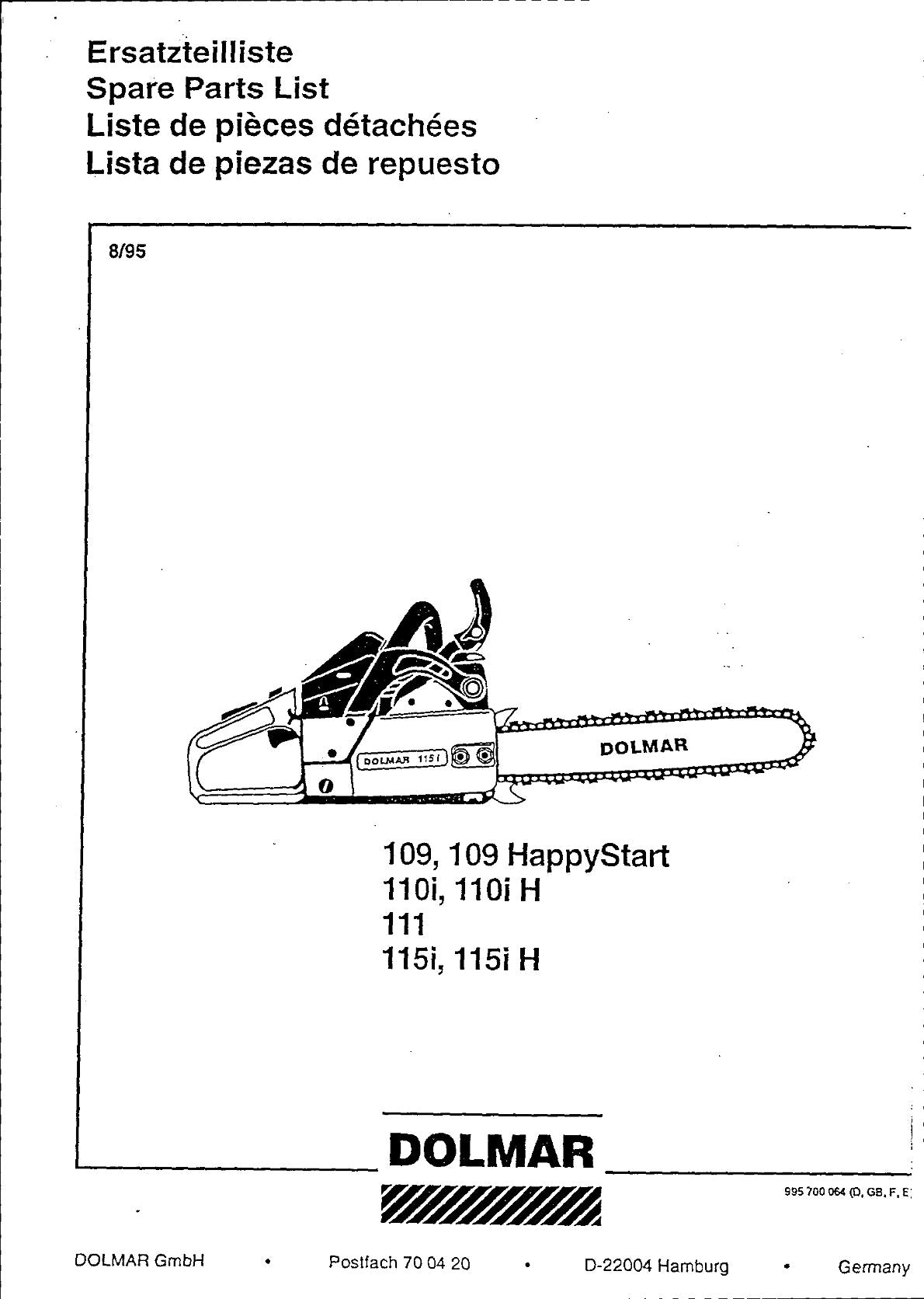 Vue éclatée Makita 115I - page 1