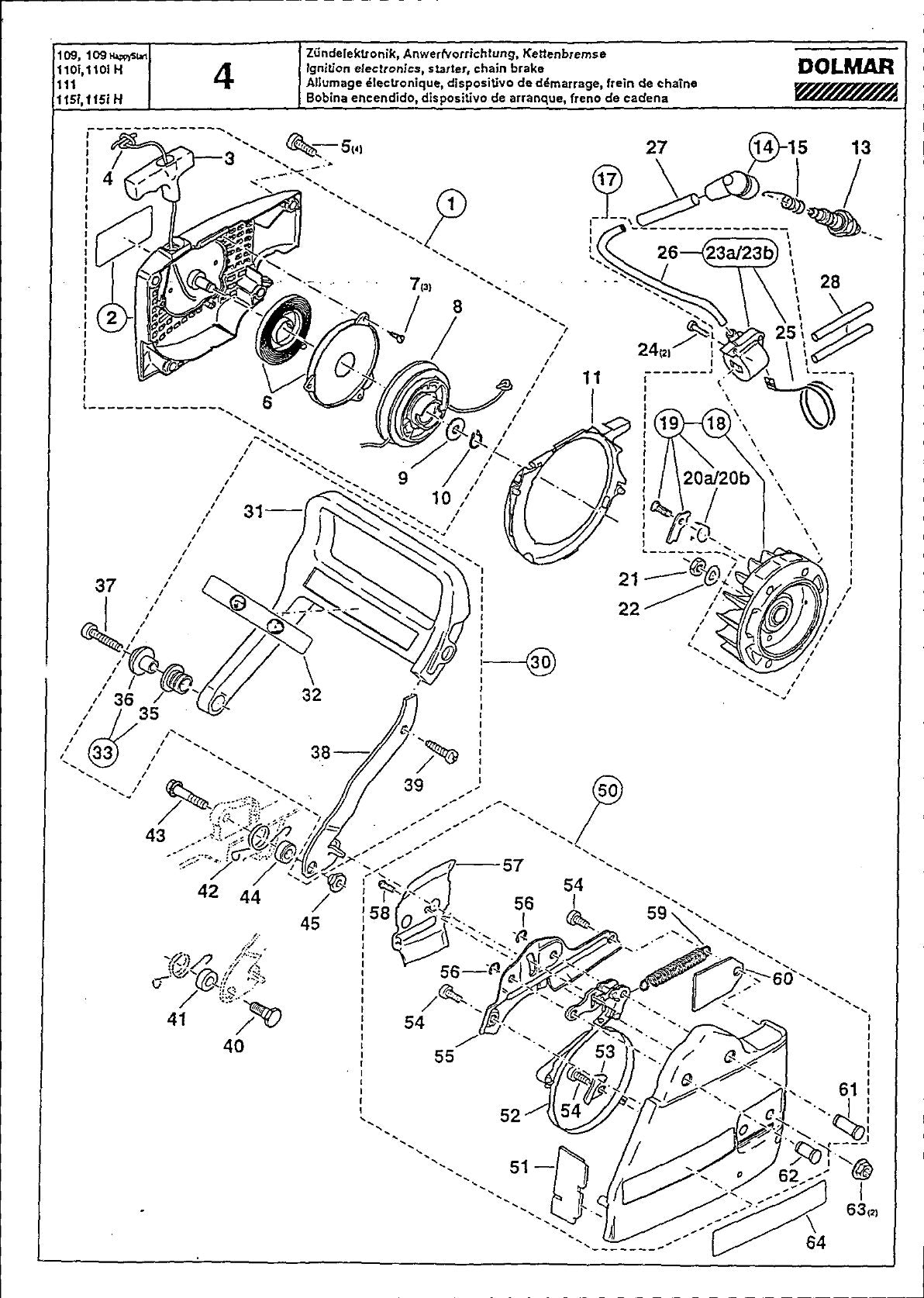 Vue éclatée Makita 115I - page 6