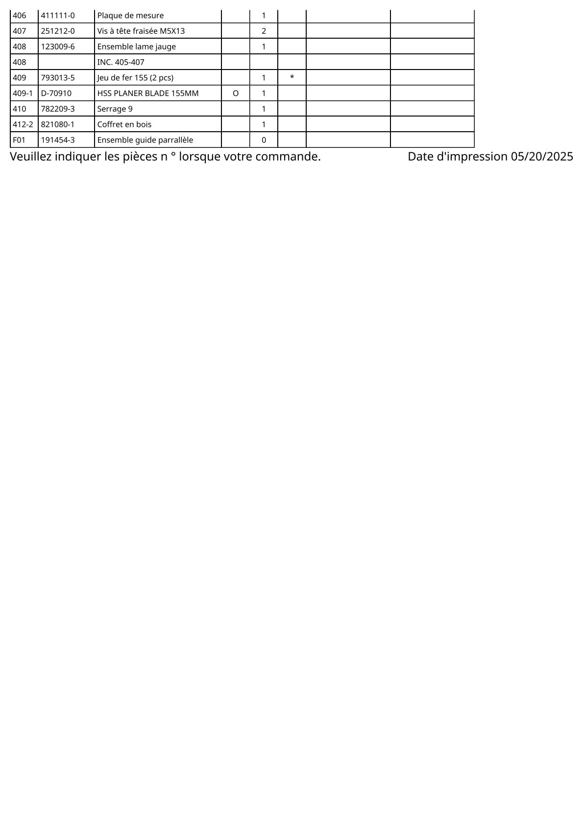 Vue éclatée Makita 1805N - page 4