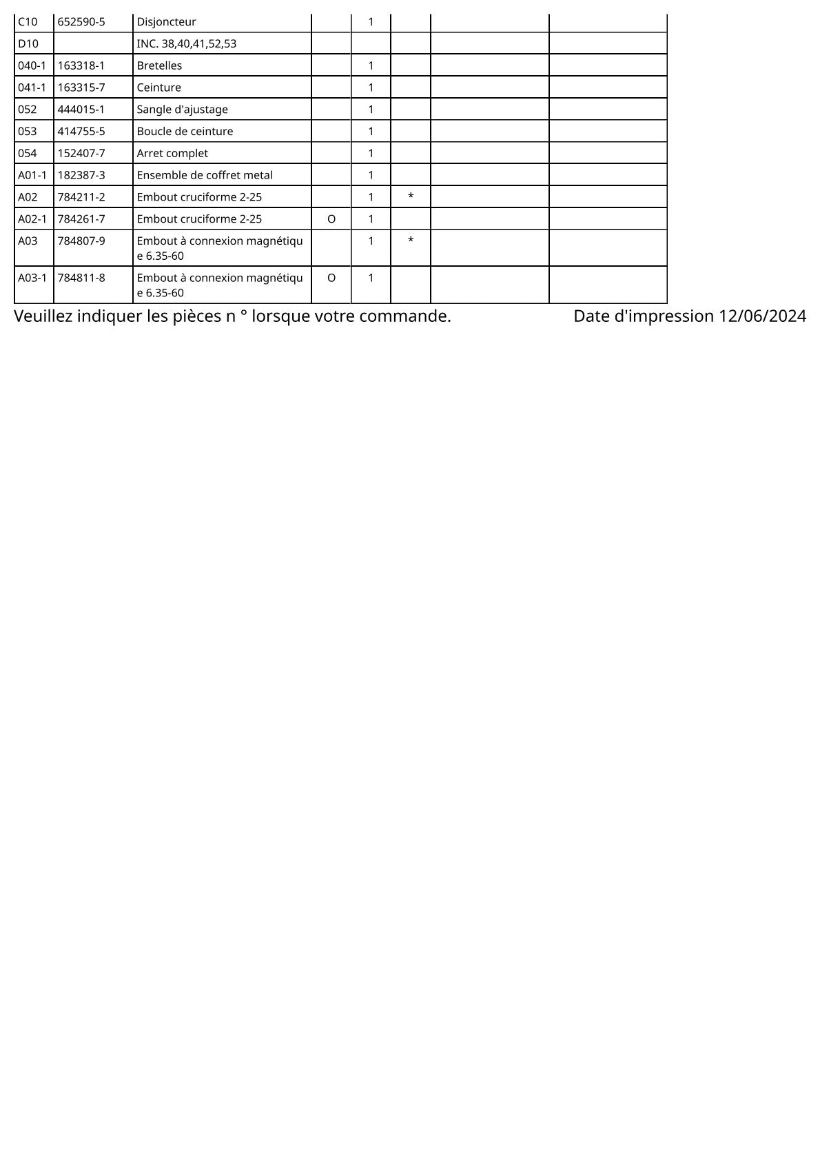 Vue éclatée Makita 6811D - page 3
