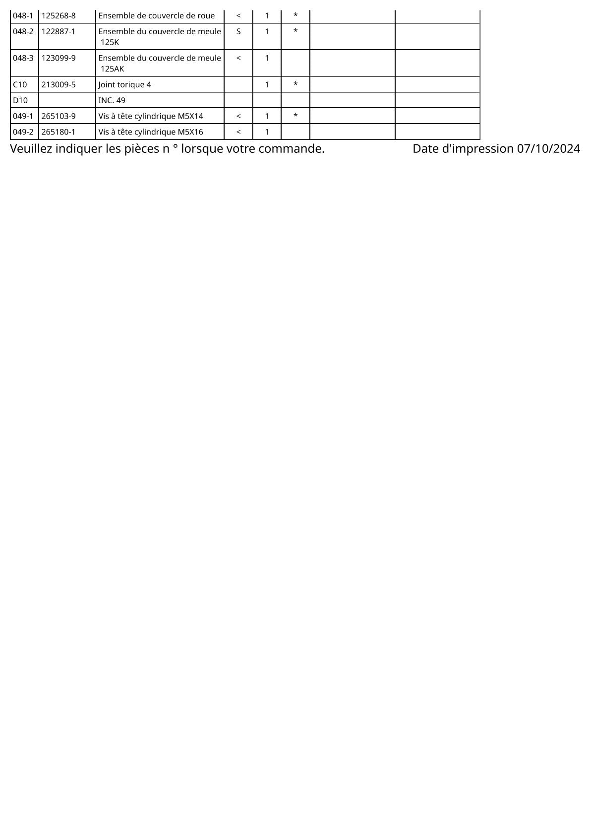 Vue éclatée Makita 9565H - page 4