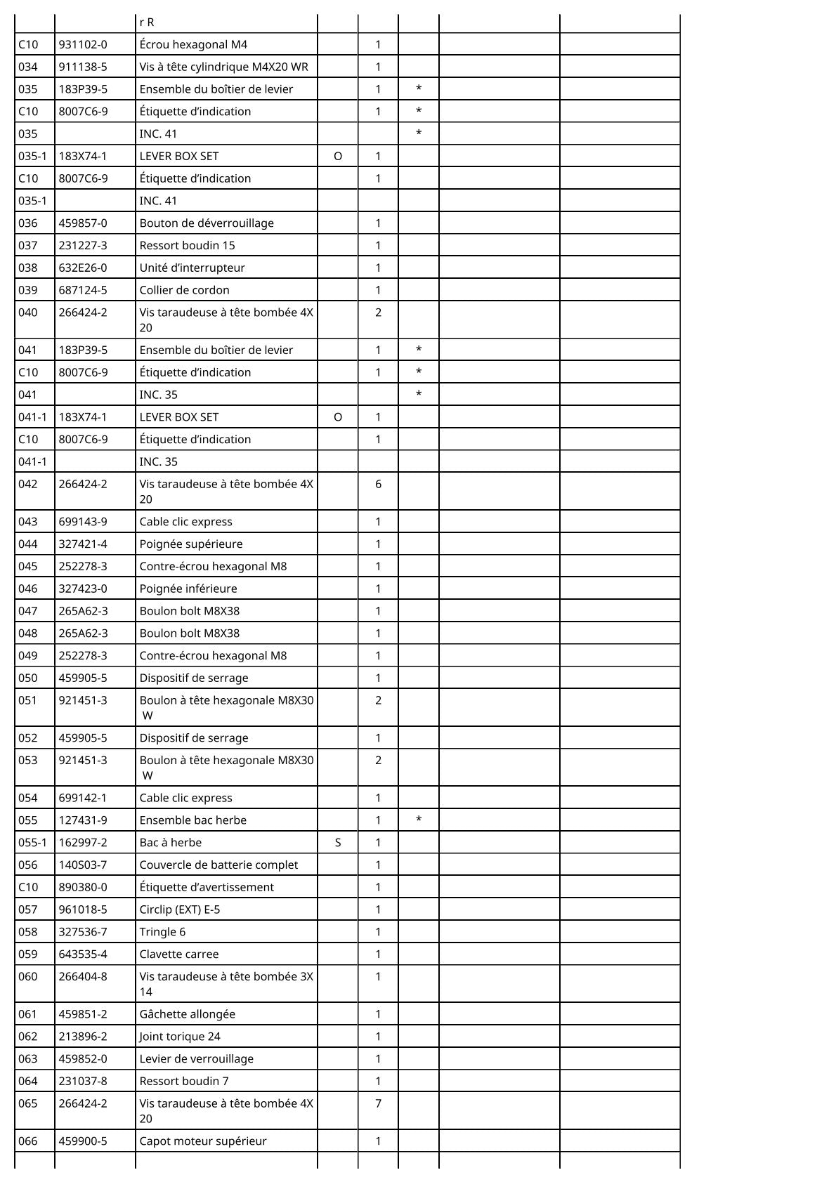 Vue éclatée Makita AM3846 - page 6