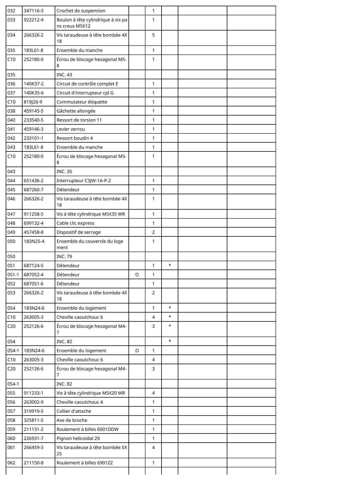 Vue éclatée Makita AT3726A - page 3