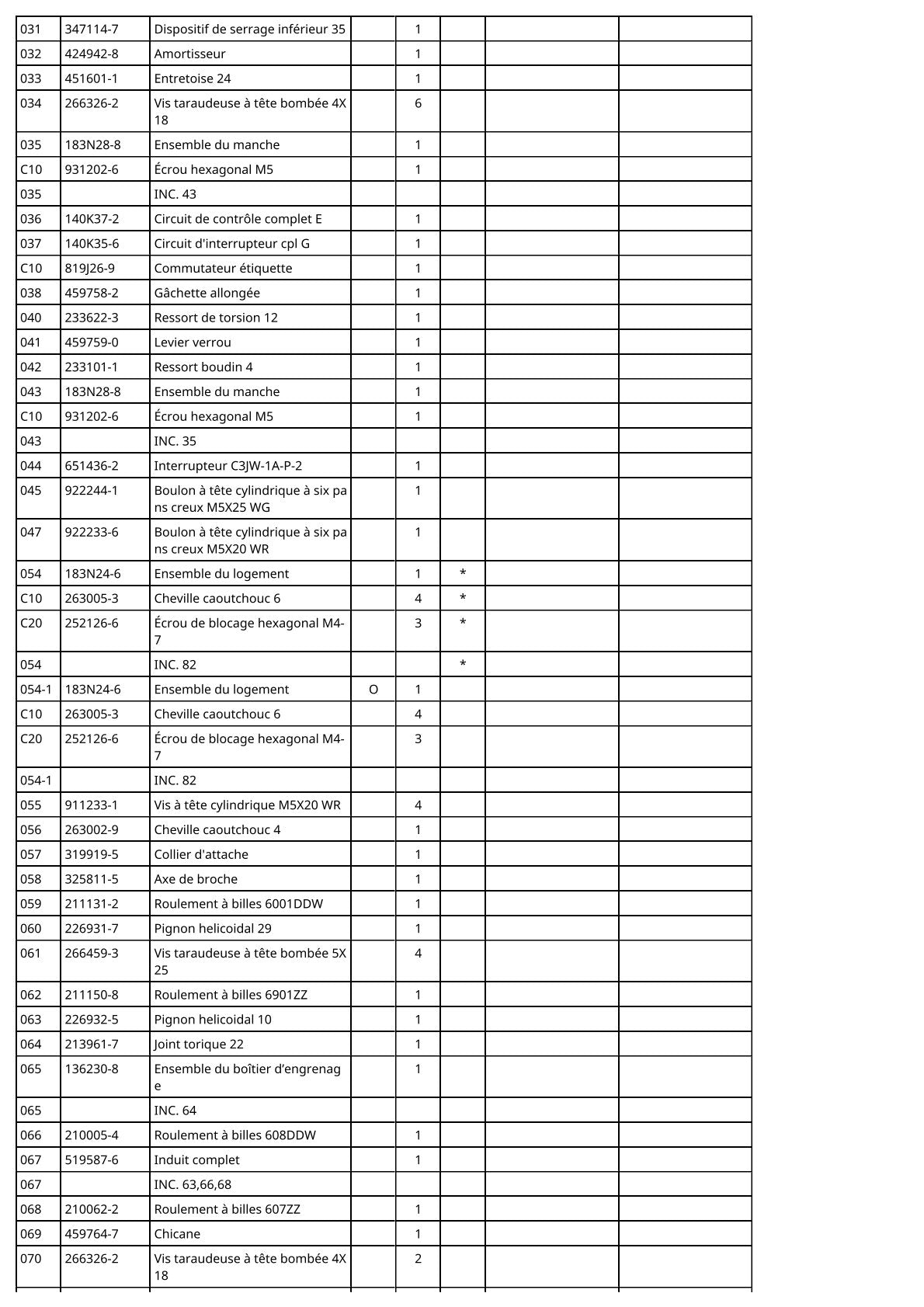 Vue éclatée Makita AT3726L - page 3
