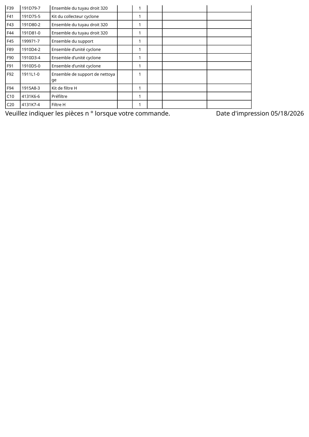 Vue éclatée Makita DCL181F - page 4