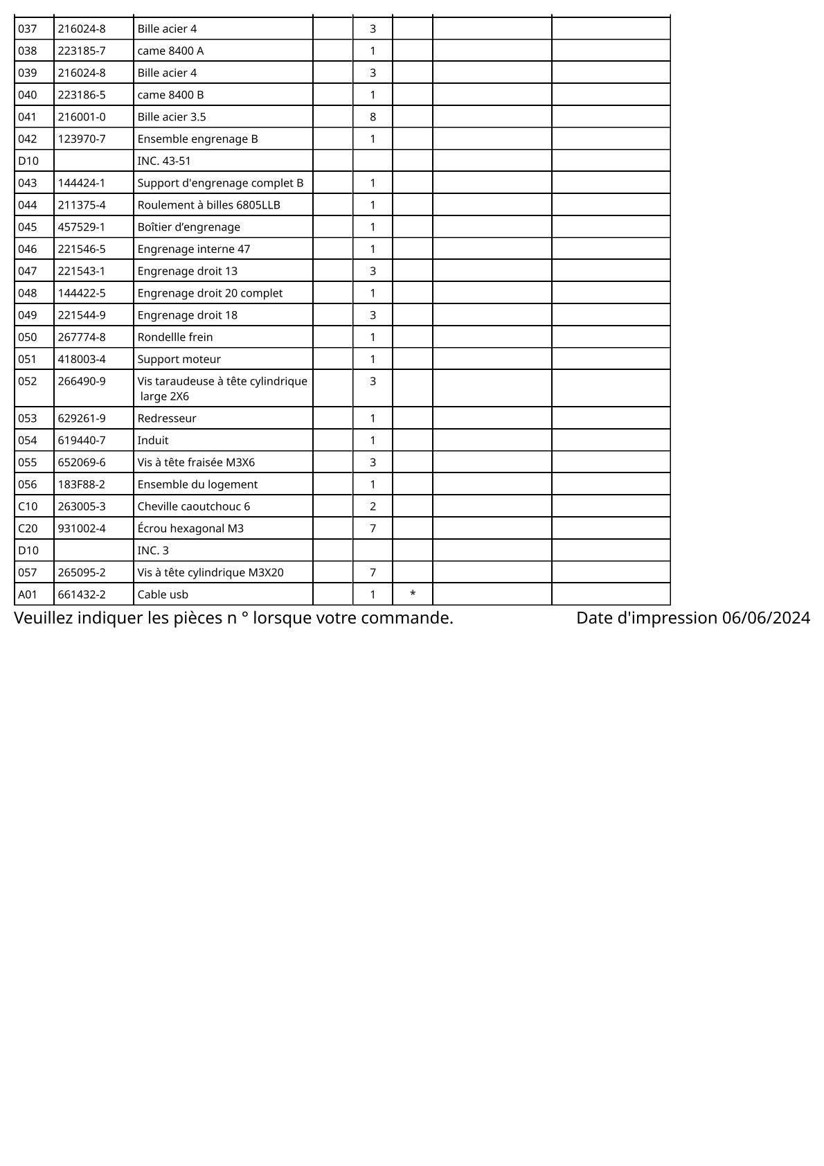 Vue éclatée Makita DFT045F - page 3