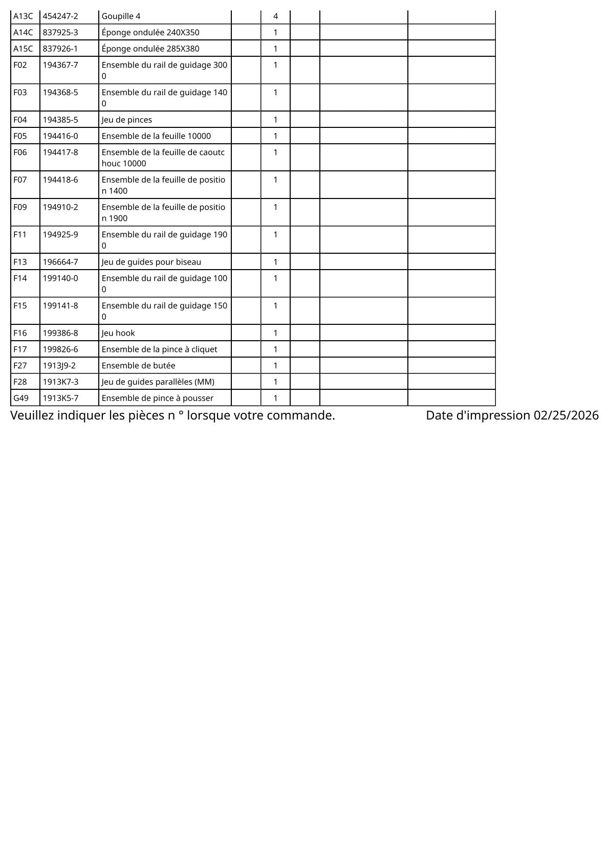 Vue eclatee Makita DHS782 - page 5