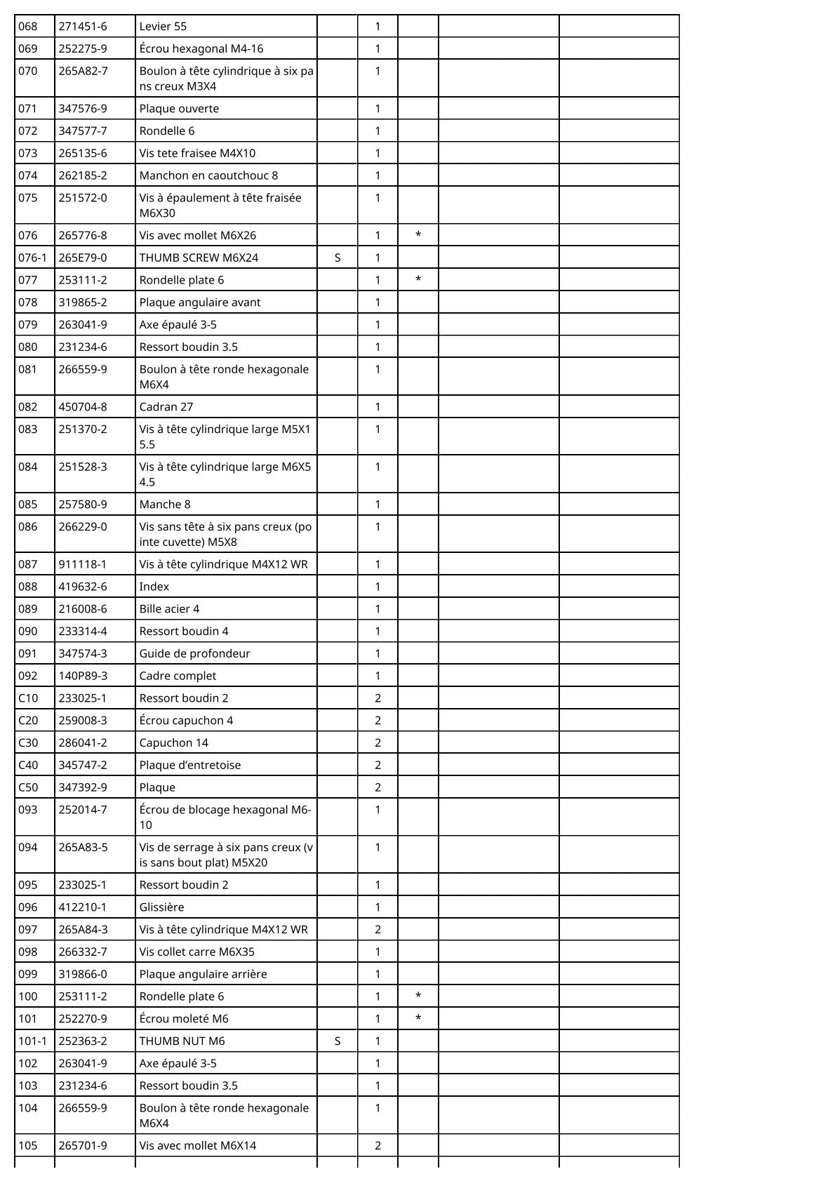 Vue eclatee Makita DHS900 - page 4