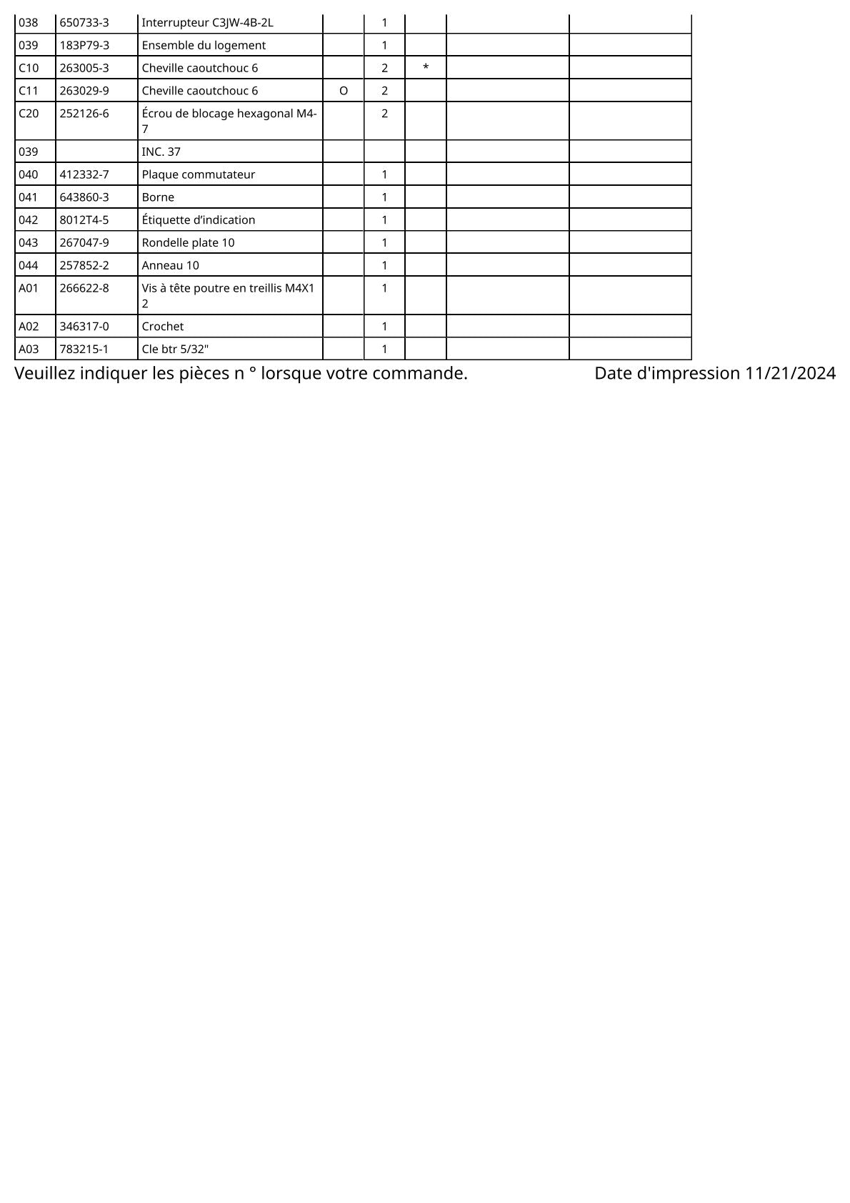 Vue éclatée Makita DJS131 - page 3
