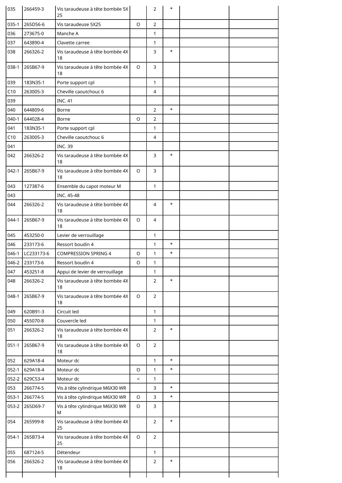 Vue éclatée Makita DLM432 - page 6
