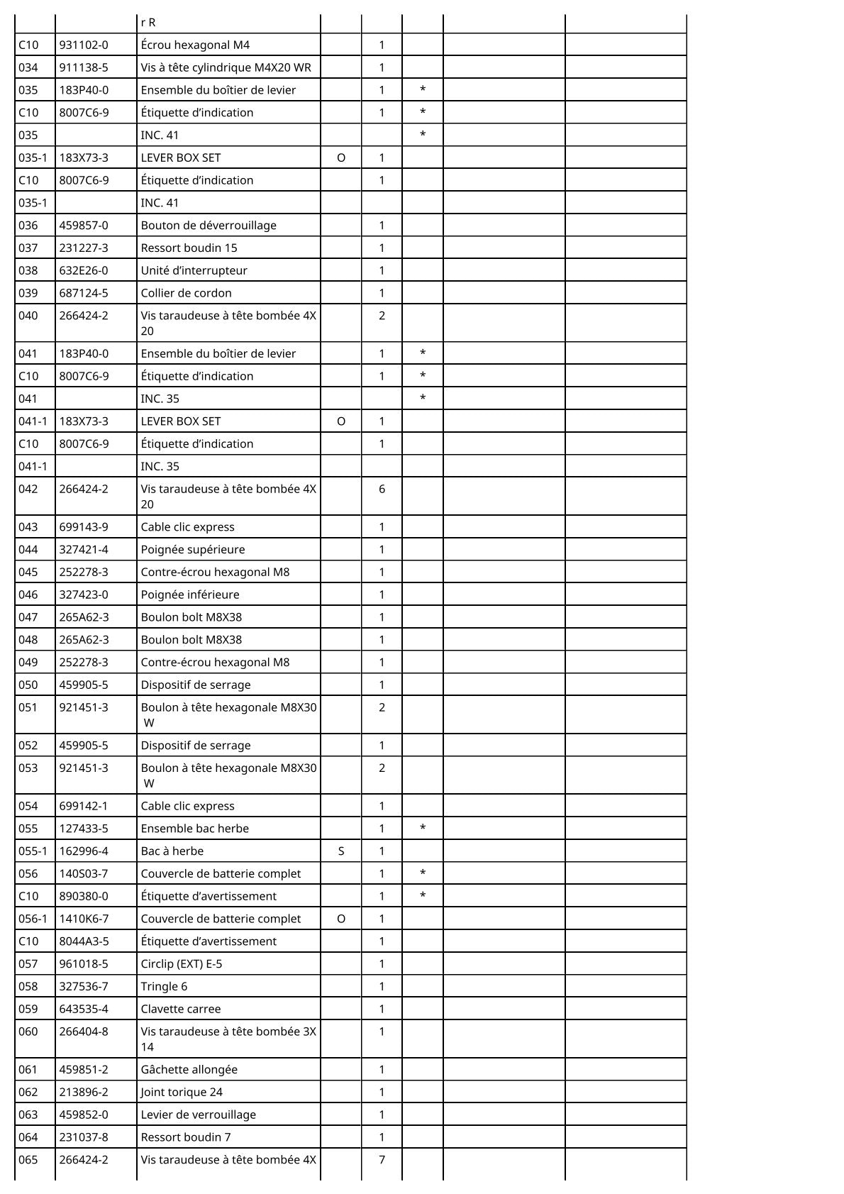 Vue éclatée Makita DLM465 - page 6
