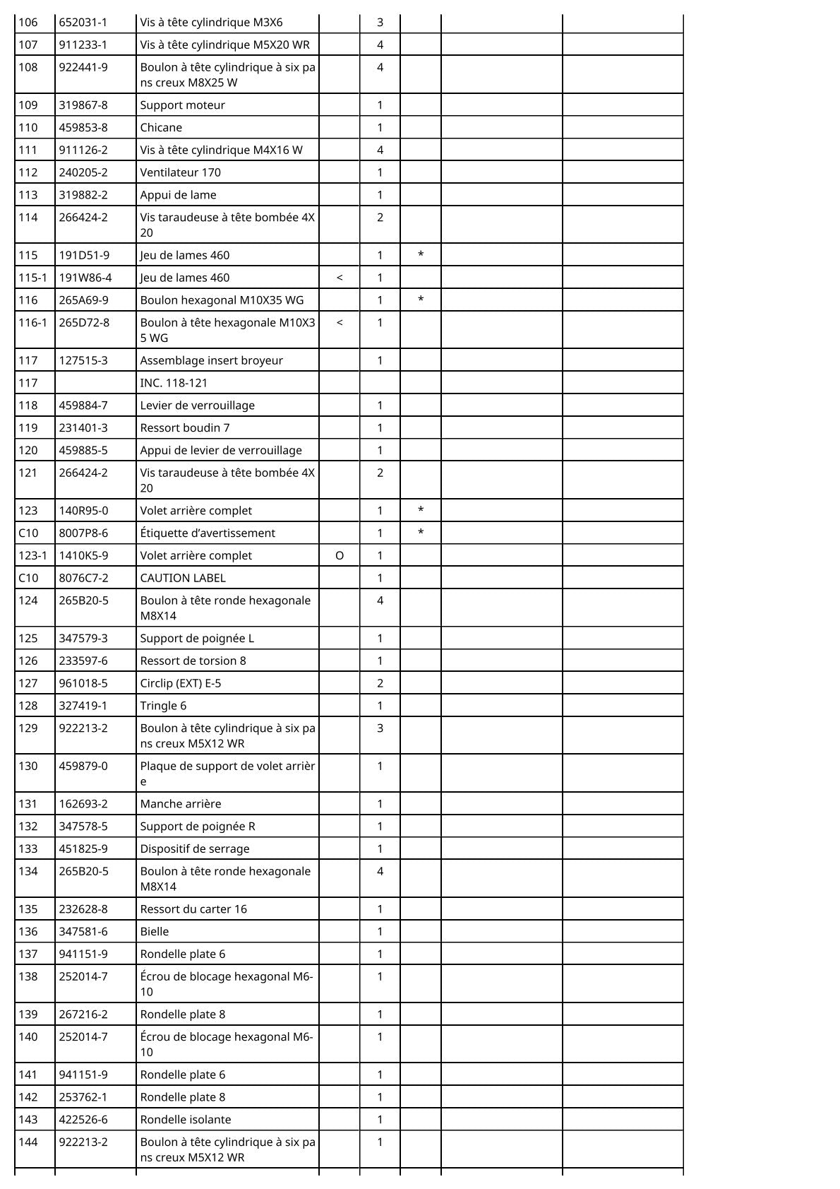 Vue éclatée Makita DLM465 - page 8