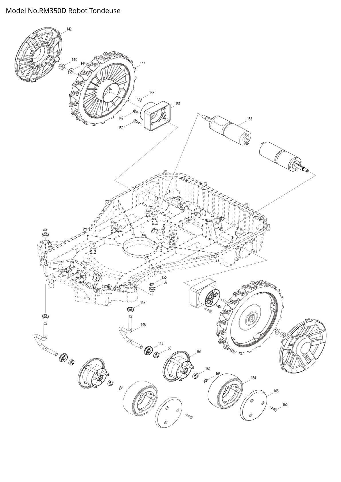 Pièces détachées outil de jardin thermique Makita RM350D
