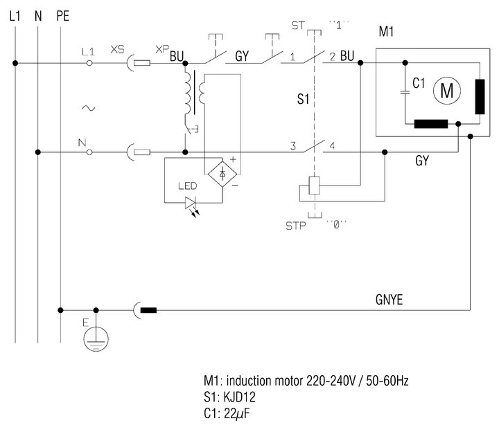 Vue éclatée Metabo BAS 318 Precision WNB 19009000 - page 1