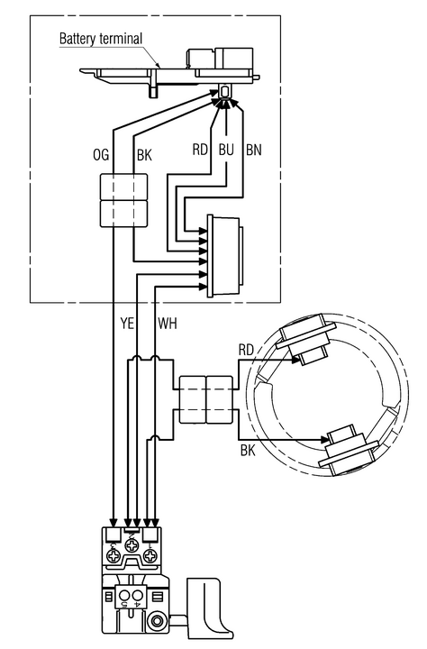 Vue éclatée Metabo HO 18 LTX 20-82 02082000 - page 2