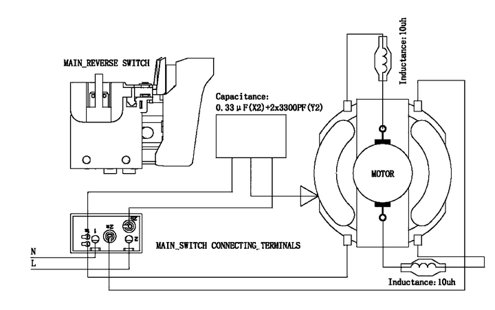Vue éclatée Metabo B 650 00260190 - page 2