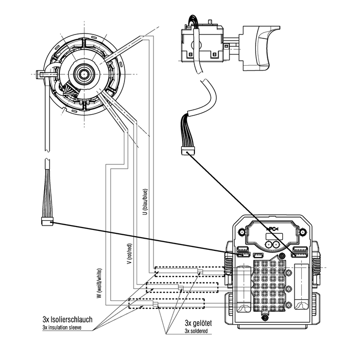 Vue éclatée Metabo SB 18 LTX-3 BL Q I 03185000 - page 2