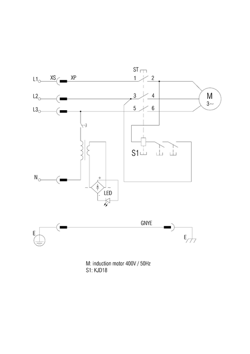 Vue éclatée Metabo BAS 318 Precision DNB 19010001 - page 1