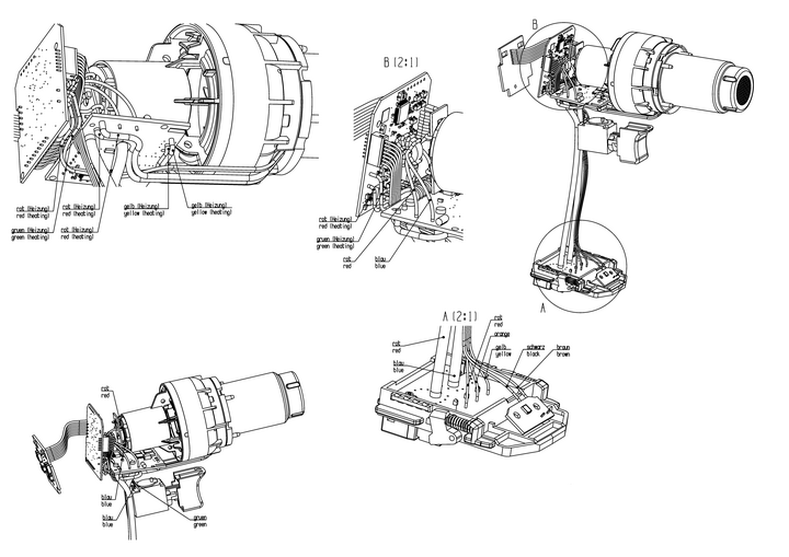 Vue éclatée Metabo HG 18 LTX 500 10502000 - page 2