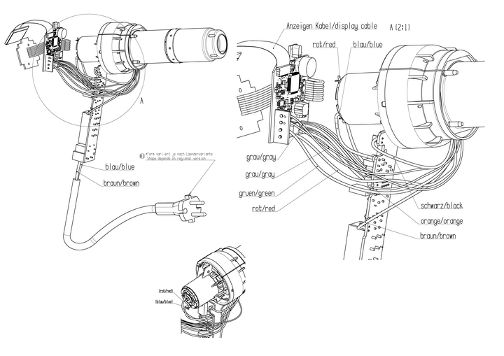 Vue éclatée Metabo HG 20-600 02066000 - page 2