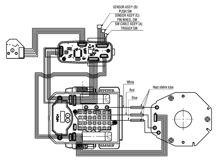 Vue éclatée Metabo NFR 18 LTX 90 BL 12090000 - page 1