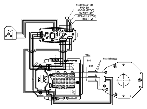 Vue éclatée Metabo NFR 18 LTX 90 BL 12090000 - page 1
