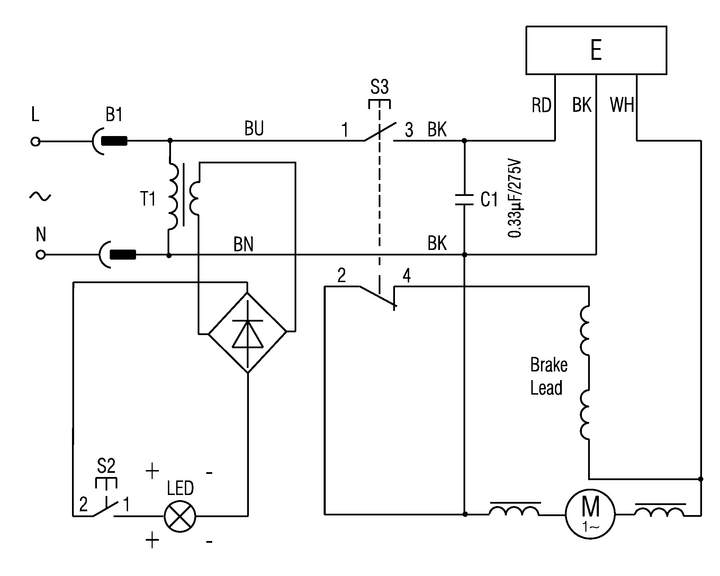 Vue éclatée Metabo KGS 305 M 13305000 - page 4