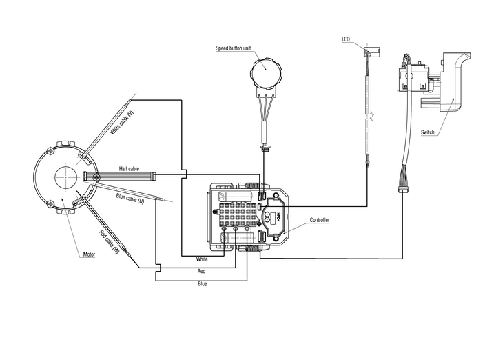 Vue éclatée Metabo SSEP 18 LTX BL MVT 02258000 - page 2
