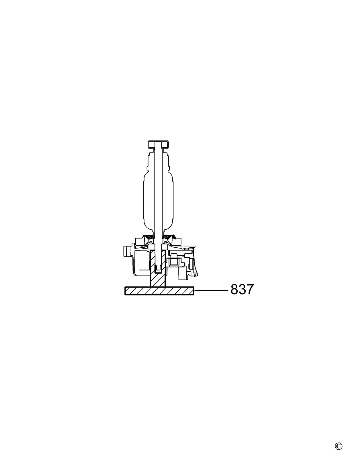 Vue éclatée DeWalt D21720 Type 4 - planche 2