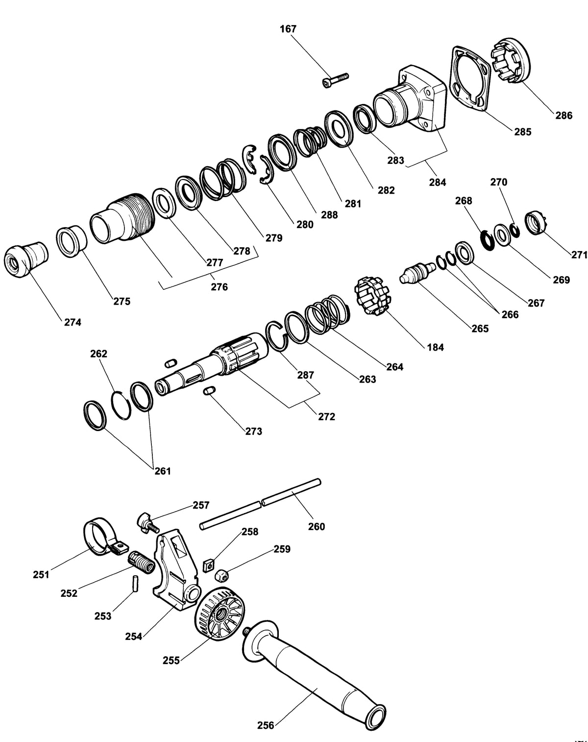 Vue éclatée DeWalt DW541 Type 2 - planche 2
