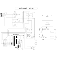 Vue éclatée Metabo MIG-MAG 165 SP 0021031650 10 - page 8