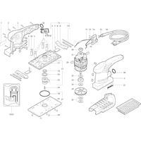 Vue éclatée Metabo SR 180 INTEC 01022000 - page 1