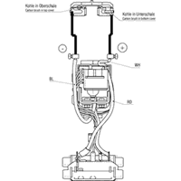Vue éclatée Metabo W 18 LTX 115 02170420 - page 2