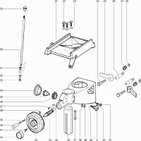 Vue éclatée Metabo MORTICING ATTACHMENT MULTI 310 0920054064 10 - page 2