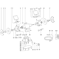Vue éclatée Metabo DS W 5175 05175000 - page 1