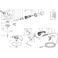 Vue éclatée Metabo WX 20-230 SP 06413000 - page 3