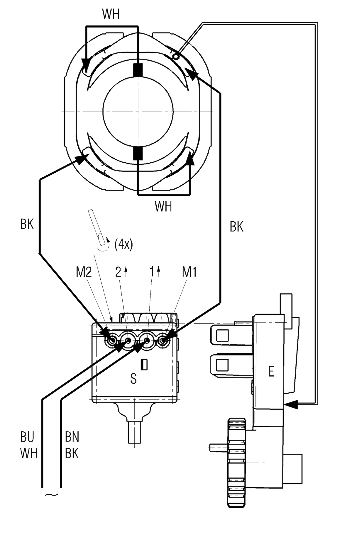 Vue éclatée Metabo WEPBA 14-125 QUICKPROTECT 00166000 - page 2