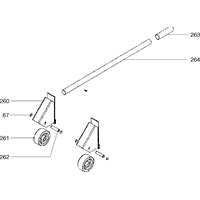 Vue éclatée Metabo MULTI 260 S-W 0290026008 10 - page 6