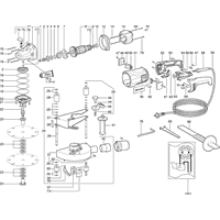 Vue éclatée Metabo MFX 65 01225000 - page 3
