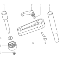 Vue éclatée Metabo Dispositif DE FIXATION  KGT 300/501 0910057553 10 - page 1