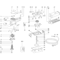 Vue éclatée Metabo SR E 357 00357011 - page 1