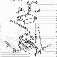 Vue éclatée Metabo MORTICING ATTACHMENT MULTI 260 0920054056 10 - page 1