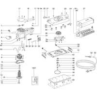 Vue éclatée Metabo SR 358 00358001 - page 1