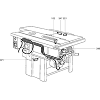 Vue éclatée Metabo MULTI 310 G-W 0290031001 10 - page 1