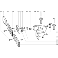 Vue éclatée Metabo MULTI 310 G-W 0290031001 10 - page 3