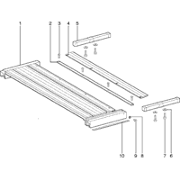 Vue éclatée Metabo HULPTAFEL PKU 250 345MM BREIT 0910060023 10 - page 1